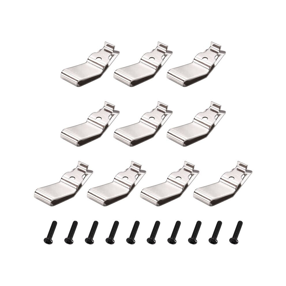 10Pcs 42-70-0495 Belt Clip Belt Clip Belt Hook Clip Screw Drill Belt Clips For Drills Drivers 4713546486738