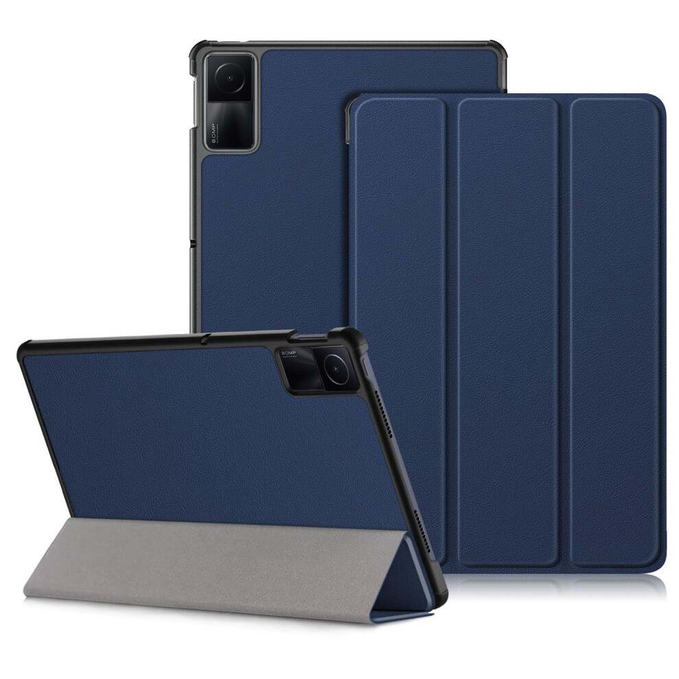 Case For Xiaomi Redmi Pad Se 11 Inch Tablet Slim Stand Hard Back Shell Auto Wake Sleep Dark Blue 9426802724400