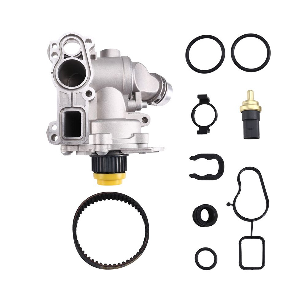 1.8T 2.0T Ea888 Cooling Water Pump Thermostat Assembly Belt Washer Kit 06H121026 For A4 Q5 Tt 6031335722811