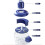 Grape Peeling Machine Garlic Peeling Machine Rechargeable Automatic Small Fruit Peeler Tool for Grapes  Tomatoe A 6