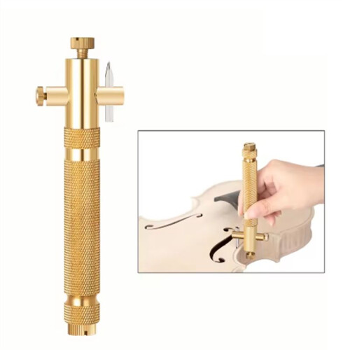 Cello Making Tools Brass Purfling Inlay Inlaid  Tool Cello Luthier Tool Musical Instrument Accessories 1