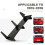 Car Rear Bumper Diffuser Lip Spoiler Splitter for   2015-2018 6