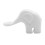 Novelty Elephant Shape Plant Stake Holder Support-White 1