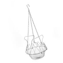 Space Efficient Detachable Chicken Feeder Basket Fit for Fruits