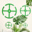 Herbruikbare plastic plantensteunclips 4-pack-Groente 5