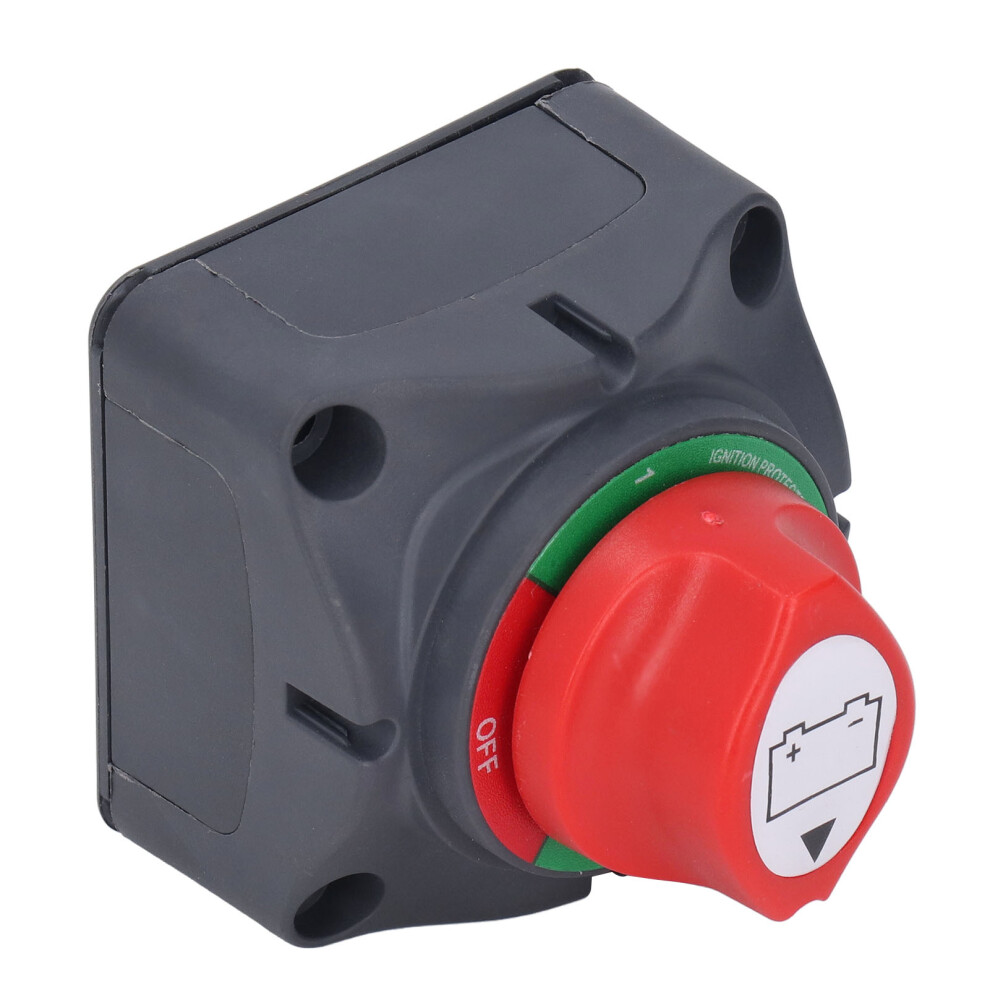 Abs 12-48V Battery Disconnect Switch Copper Internal Stud Master Isolator Red 3701374494668