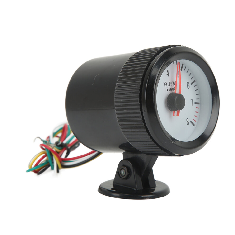 52Mm Rpm Tachometer Gauge With Led Backlight 0Â8000Rpm For Cars Blue 7891374494822