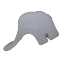 Cute Elephant Silicone Plant Support Stake Stand-transparent