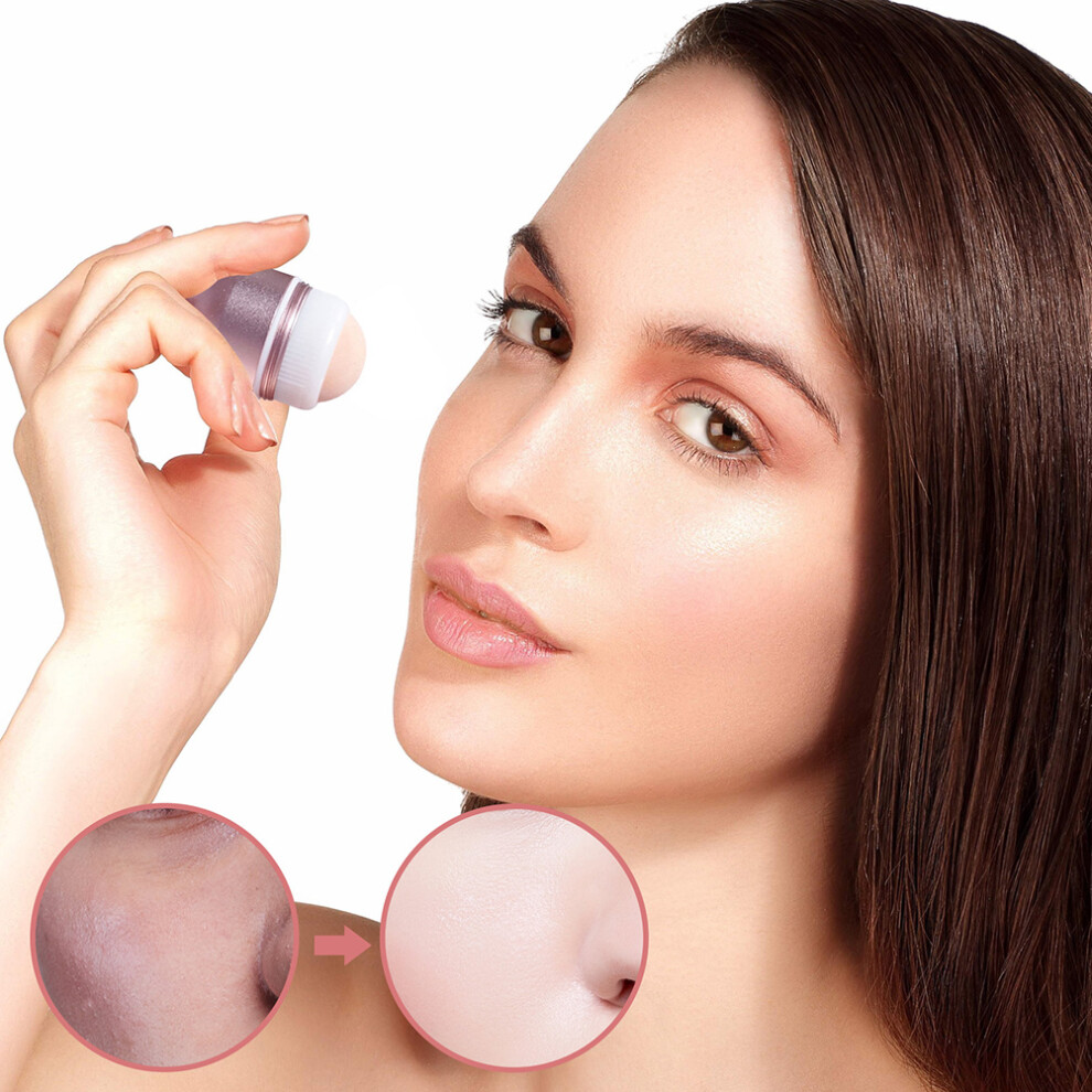 Portable Oil-Absorbing Volcanic Stone Face Roller 2.5*11cm