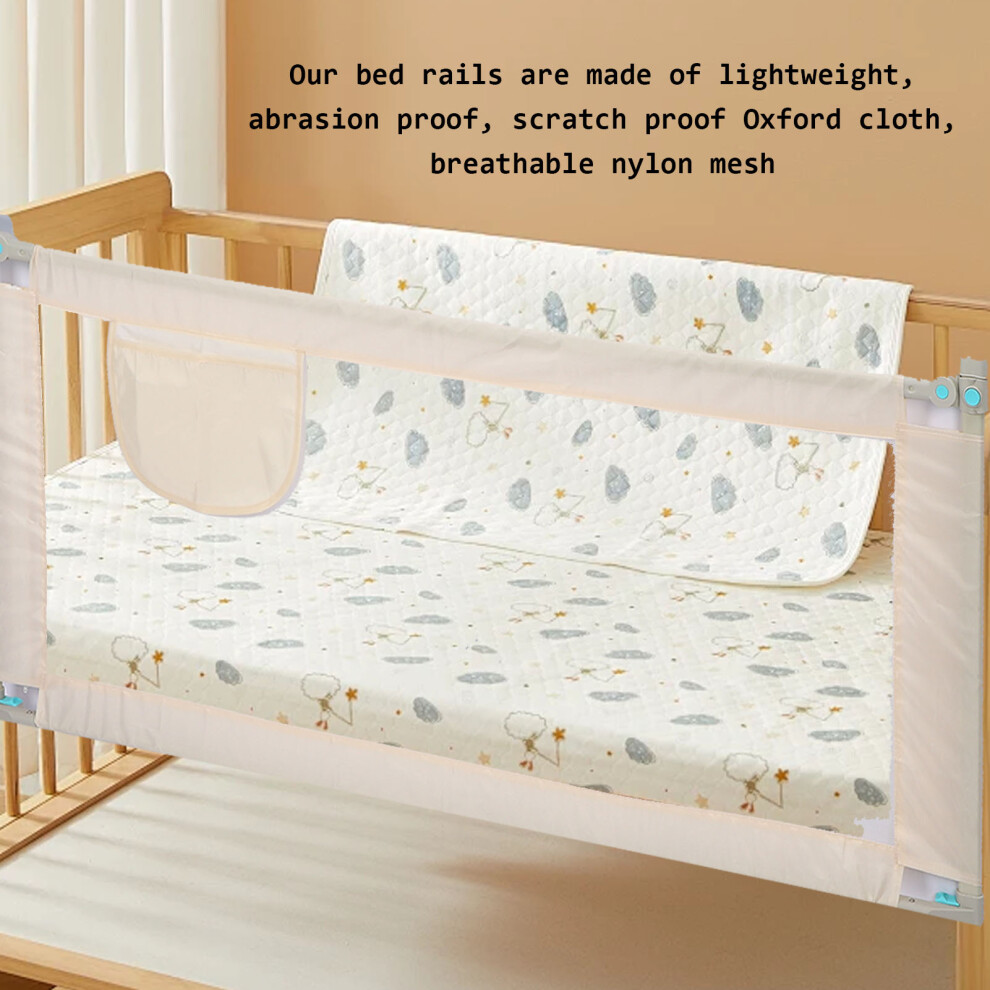 Bettgitter, tragbar, zum Anheben von Kinderbetten,