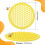 Lightweight Floating Bees Pads Attract Pollinators to Backyard 3