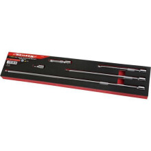 EXTENSION BAR SOCKET SET 5PC 3/8" DRIVE WOBBLE EXTRA LONG 38-450MM 1235