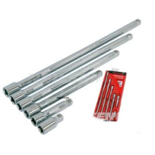 EXTENSION BAR SOCKET SET 6PC WOBBLE END 3/8" DRIVE LONG RATCHET SET 1233