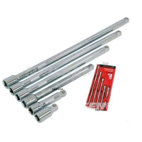 Neilsen EXTENSION BAR SOCKET SET 6PC WOBBLE END 3/8" DRIVE LONG RATCHET SET 1233