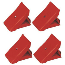 HILKA WHEEL CHOCK STEEL METAL X4 CARAVAN TRAILER CAR VAN HEAVY DUTY 82335530