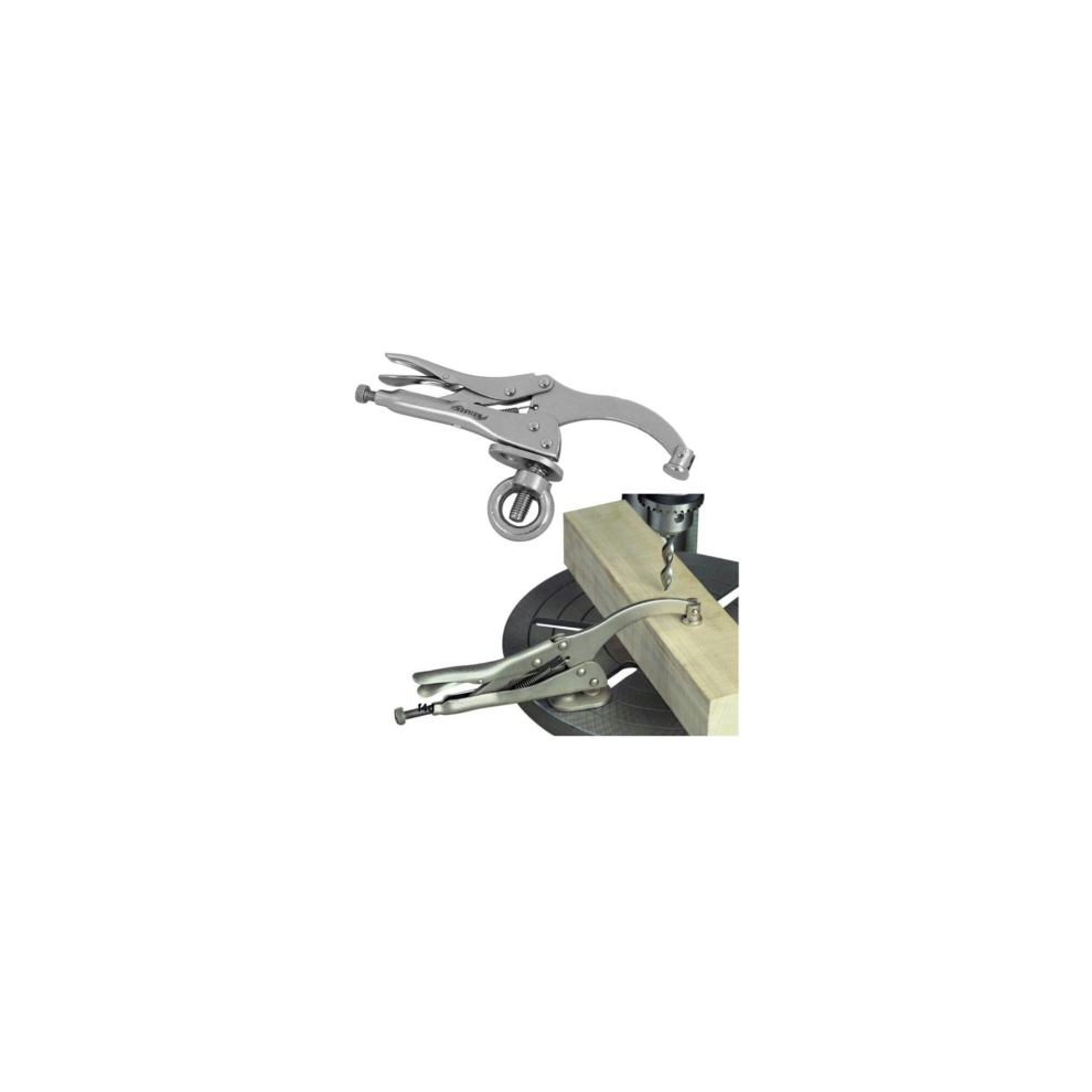 Neilsen 9" Drill Press Locking Clamps Clamp Quick Release Vise Vice Grip Tool 5189