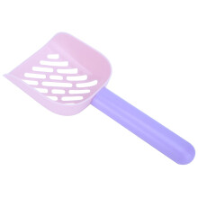 Cat Litter Scoop, Pooper Scooper Sand Scoop, 10.4x4.2in (Purple)