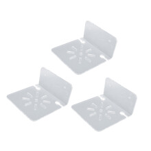 3 Stück Acryl-Wandregal-Set für Kameras & Lautsprecher, 10x10x5cm