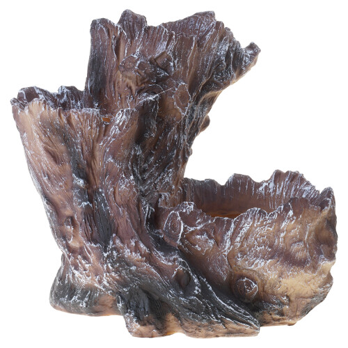 Plant Container Resin Texture Plant Holder for-sweep white