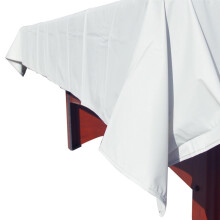 Billiard Pool Table Cover WaterResistant PVC 7ft 8ft Outdoor Indoor Dustproof White TearProtection Sheet