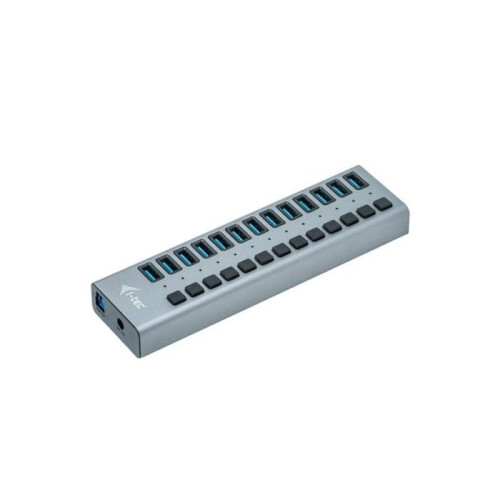 I-Tec U3CHARGEHUB13 Grau Akku-Ladegerät 1