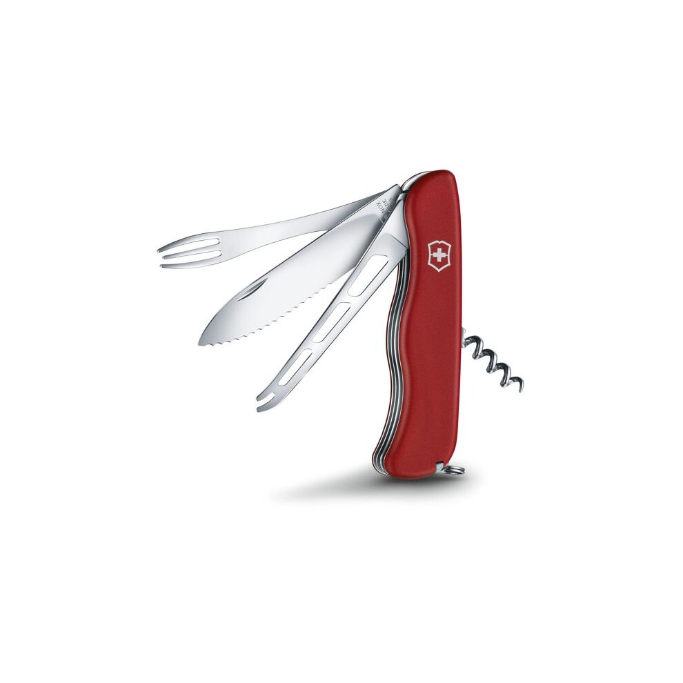 Victorinox , Cheese Master W, Swiss Army Pocket Knife, Large, Multi Tool, Camping, 8 Functions, Blade With Wavy Edge, Fondue Fork, Bottle Opener, Locka - Image 2