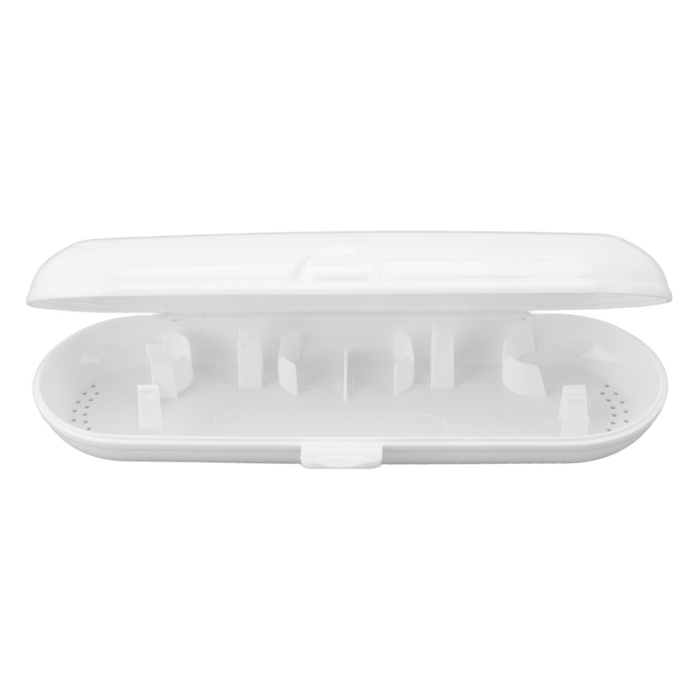 Electric Toothbrush Travel Storage Food Grade Plastic 2 Slot Portable