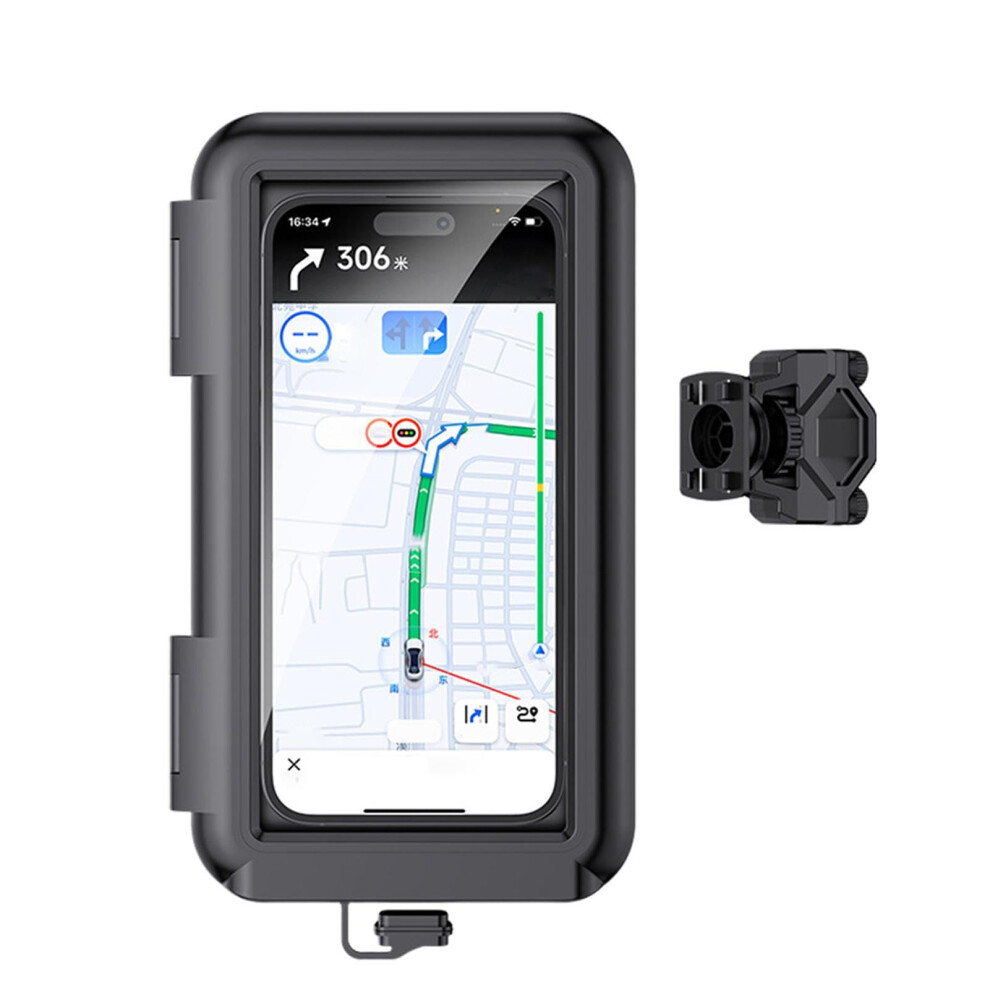 Phone Mount Waterproof 360Degree Rotatable Phone Holder For Motorcycle Handlebars Smartphone Mount For Scooter 9426802726084