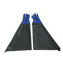 Acid Alkali Resistant Gloves for Women Work Reusable Safety Oil Resistance Dishwashing Protective Lightweight Pvc Coated