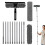 Range MicroFiber Spider Web Duster  Expandable Duster  Ergonomic Cleaning Stocks with Extendable Pole for Ceiling Fan Lamp Sanding Board Grey 1
