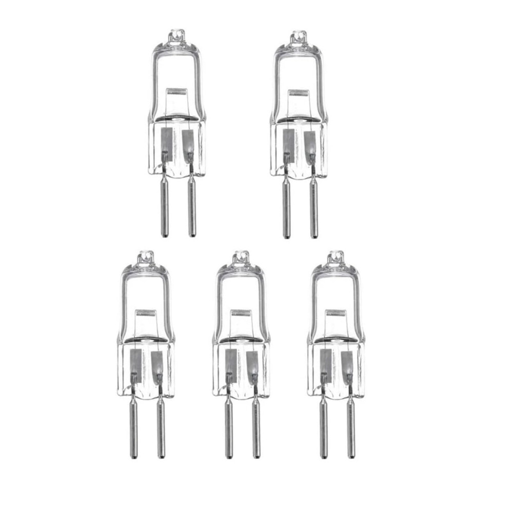 5Piece Ac 12V G5.3 Jc Bipin Bulbs, 12V 20W/35W/50W, Warm Light/White 9382693065315