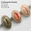 3pcs Silicone Lip Practice Skins for Microblading 7.5x5x2.3cm 6