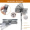Telescoping Duster  Microfiber Large Reach Spider Web  Ergonomic Fan Dust Cleaner with Lightweight Design Grey 2