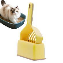 Cat Poop Scoop,Long Handle Pooper Lifter Deep Shovel Lightweight Scooper Pet Supplies Litter Tray Sifter for Adults Teen Family Friends