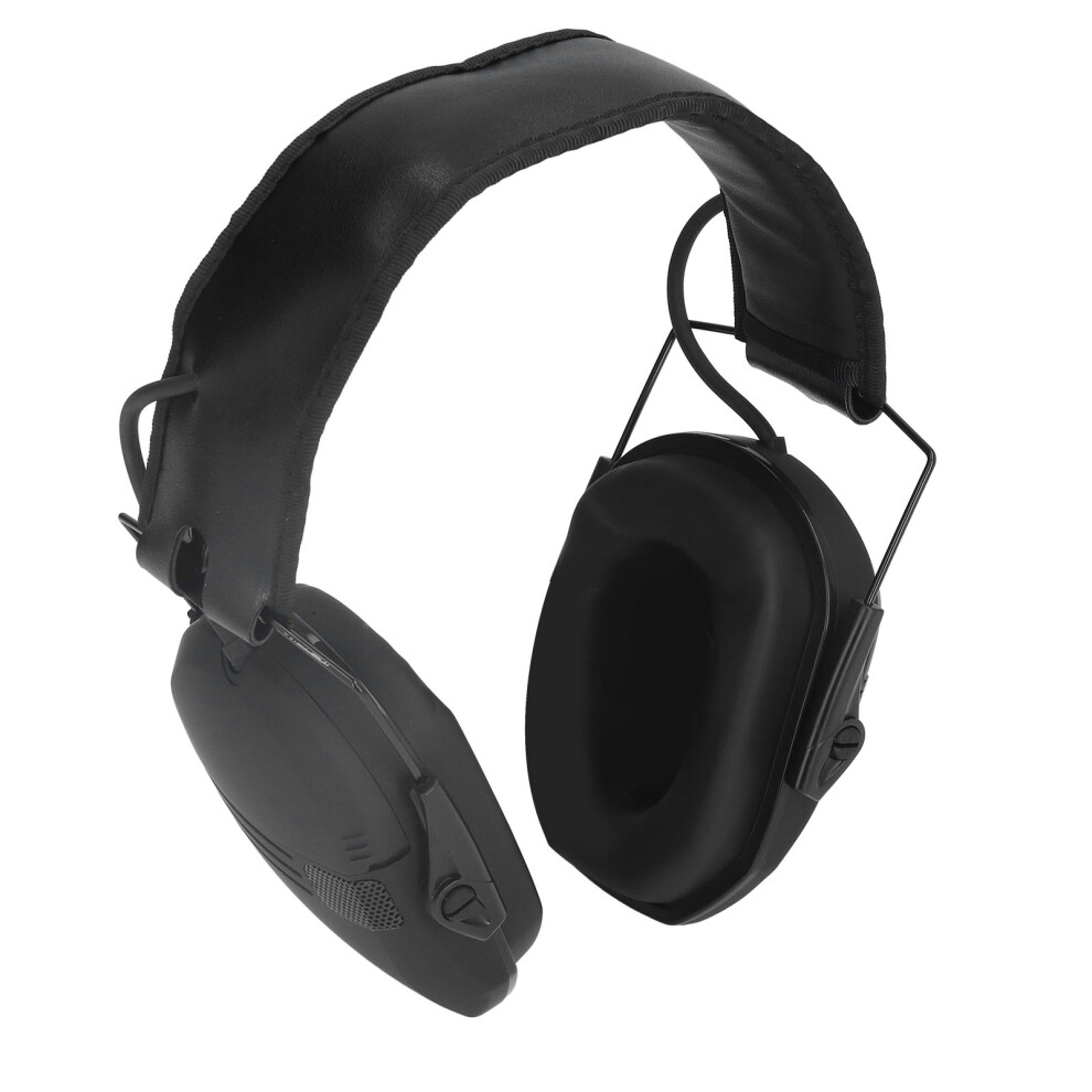 Electronic Earmuffs Hearing Protection Nrr 22Db With Loudspeaker Black 3601374506203