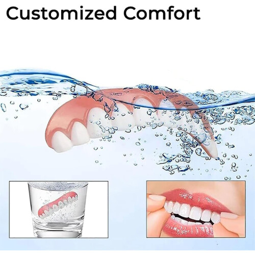 Advanced Customised Full Denture Set Silicone Reline For Dentures Soft And Comfortable Model 1 1