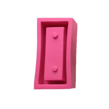 Polymer Clay Mould For Succulent Plant Garden Decor, Silicone Mold With Flexible Silicone, Reusable For Crafting Epoxy Resin Cement Square Concrete