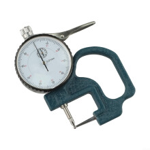 Digital Thickness Gauge 0.01mm Precision for Leather Fabric Metal with LCD Display
