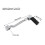 High-Strength 11mm Aluminum Shift Lever for Dirt Pit Bikes 50cc-125cc 3