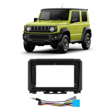 9-Zoll-Autoradioblende für Jimny JB64 2018-2020 Stereo-Rahmenplattenadapter-Montage-Armaturenbrett-Kit
