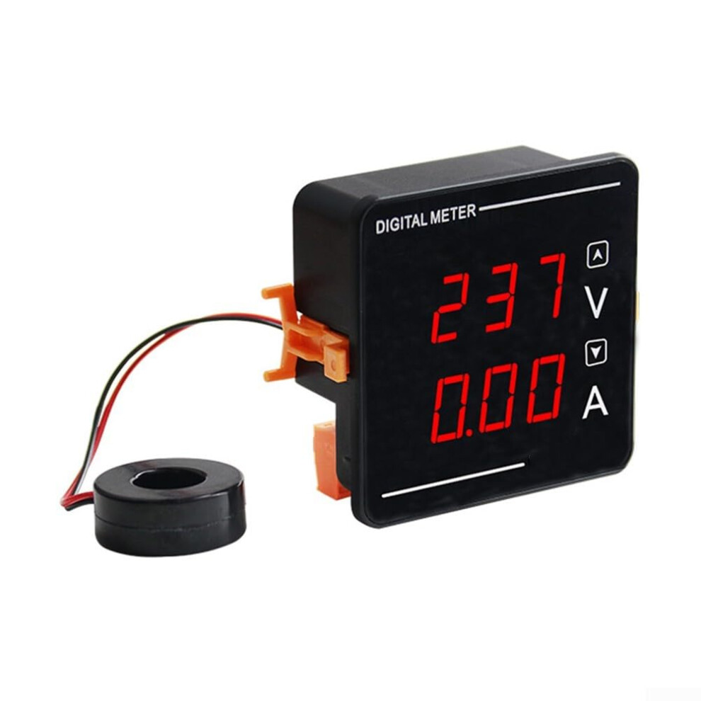 Ac Digital Voltmeter Ammeter Dual Display Ac 50500V Accuracy Antiinterference Monitor 9382693952394