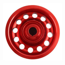 Die Meistverkaufte Racing Light Aluminium-Kurbelwellenscheibe War 1992 für   Sohc D15 D16 Rot.