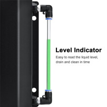 Radiator Coolant Overflow Tank Universal 2L Aluminum Coolant Radiator Overflow Reservoir Expansion Tank