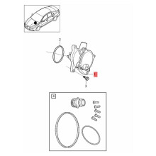 Bremssteuerungs-Vakuumpumpe 6G9N-2A451-AH 31401152 für  S60 S80 V70 XC60 XC70 XC90 10-2015  LR2 6G9N2A451AG