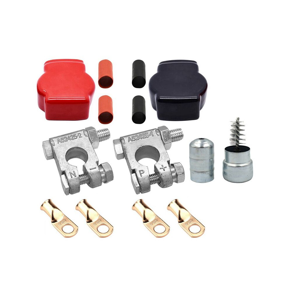 For Marine Car Boat Rv Vehicles Military Spec Battery Terminal And Cover W/2 Gauge 3/8Inch Lugs 254425-1/2 6133214626422