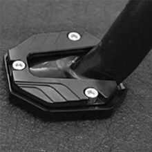 Extensor de Pata de Cabra para Estacionamiento de Motocicleta, Almohadilla para Caballete Lateral, Placa de Soporte, Accesorios para Motocicleta