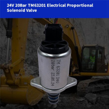 24 V 20 Bar TM63201 Elektrisches Proportional-Magnetventil für Thomas Bagger-LKW-Gabelstapler-Hydraulikpumpe-Pilotventil
