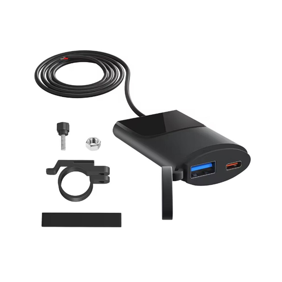 Usb Fast Charger Waterproof Socket 12V Motorbike With Type-C Call Phone Port Power Outlet Mobile Chargers 6033149725767