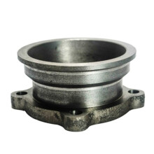 2,5" auf 3" Turbo-Auspuffkrümmer-Adapterflansch, 4-Schrauben-Konverter-Kit, Flanschadapter Aus Gusseisen