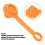 Universal Silicone Dive Regulator Dust Cap for YOKE - Orange 4